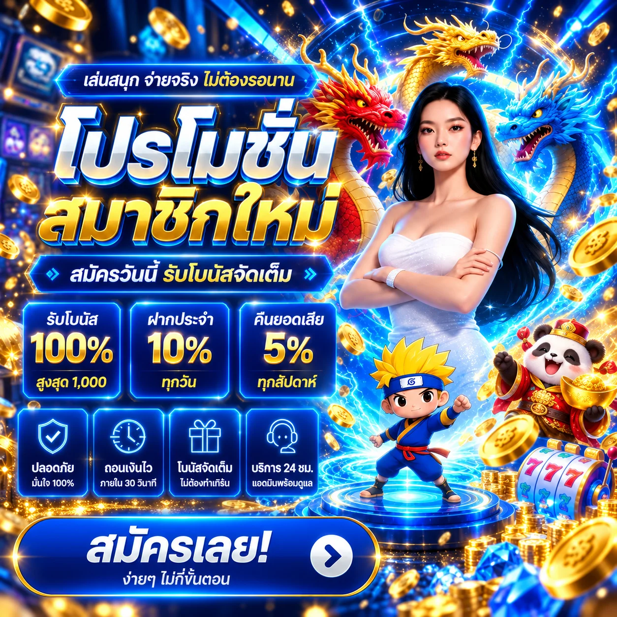 โปรโมชั่นสมาชิกใหม่ UFA138 พร้อมโบนัสและระบบใช้งานมือถือ